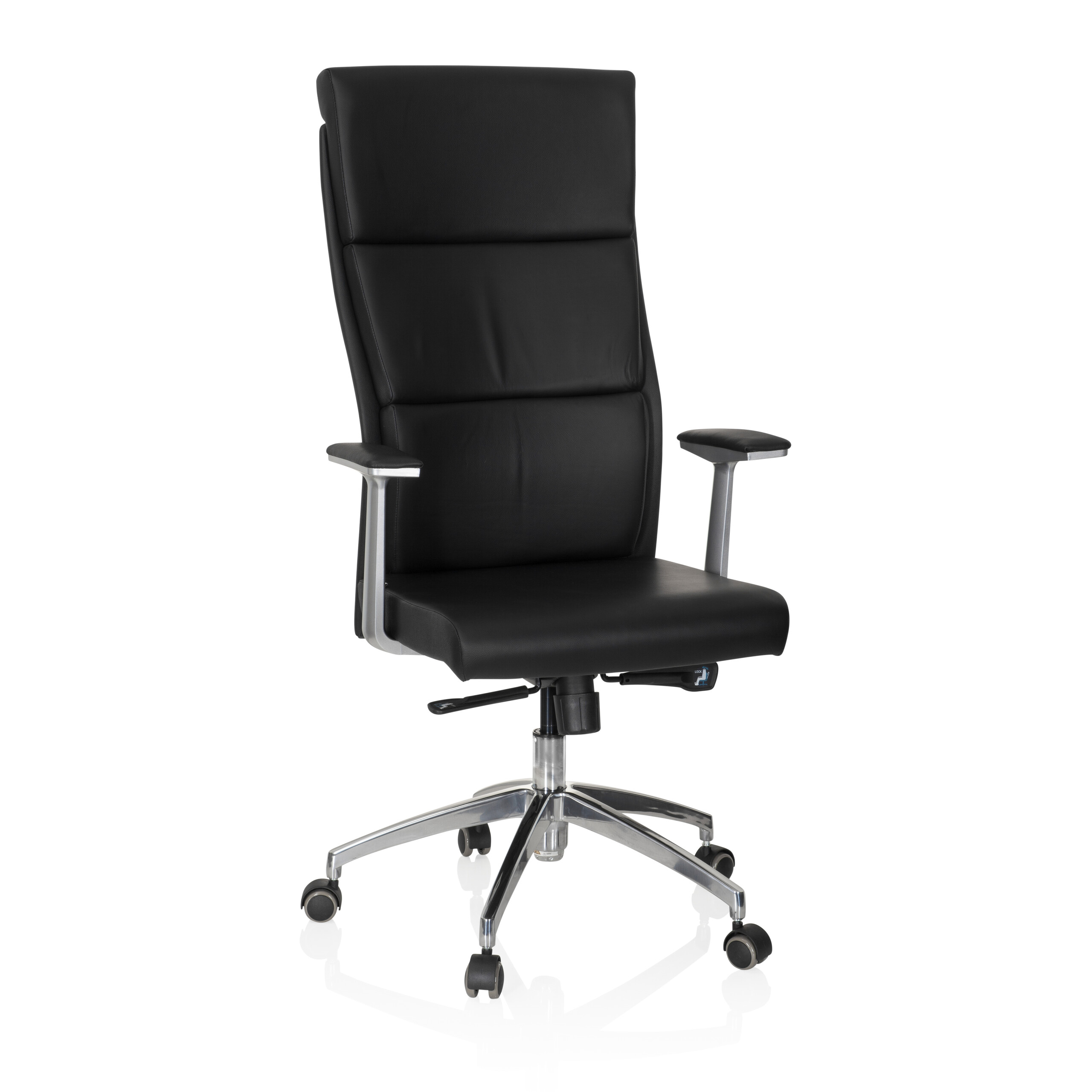 Bürostuhl Drehstuhl Schreibtischstuhl Chefsessel Leder XXL MONZA 20 hjh OFFICE - Bild 28 von 34