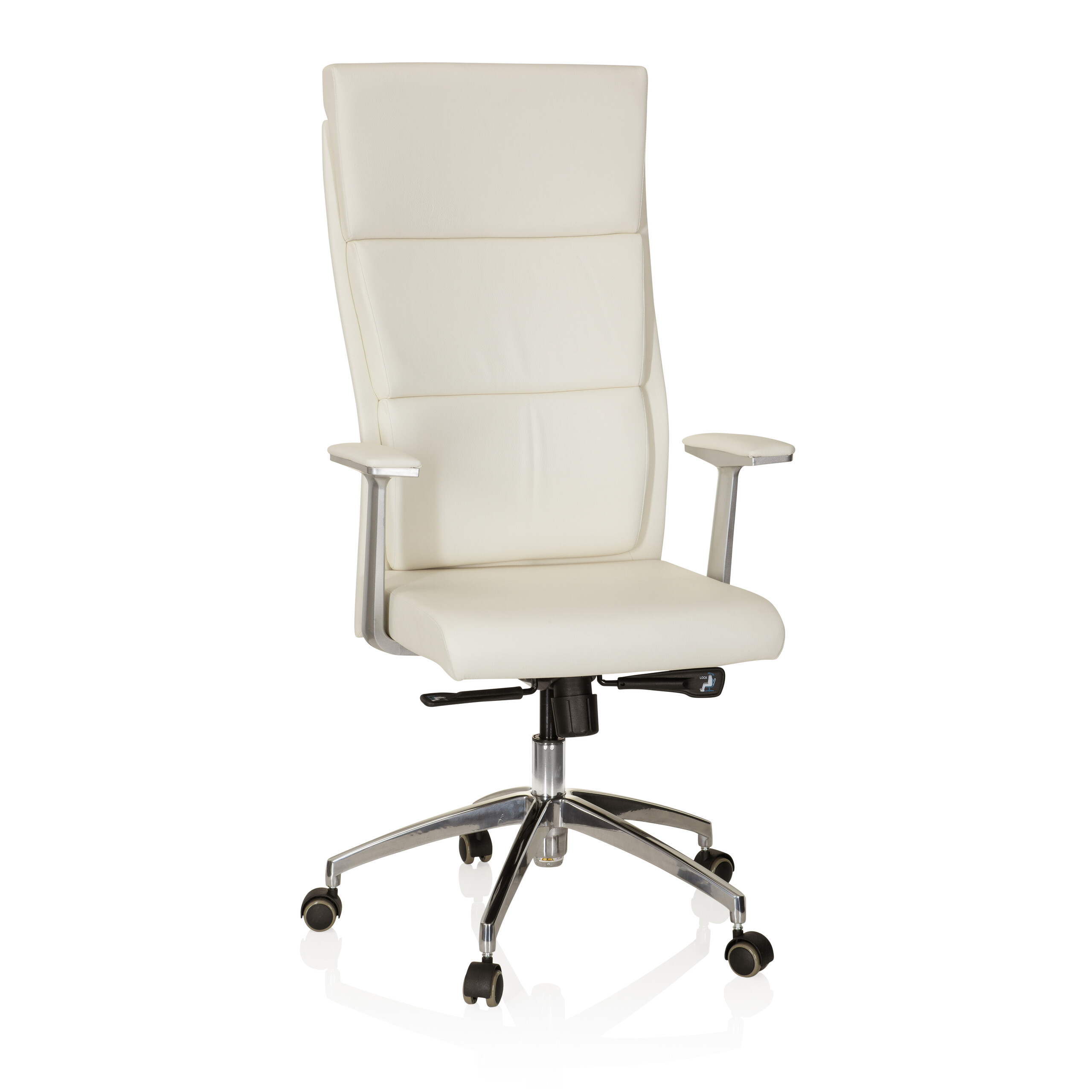 Bürostuhl Drehstuhl Schreibtischstuhl Chefsessel Leder XXL MONZA 20 hjh OFFICE - Bild 17 von 34