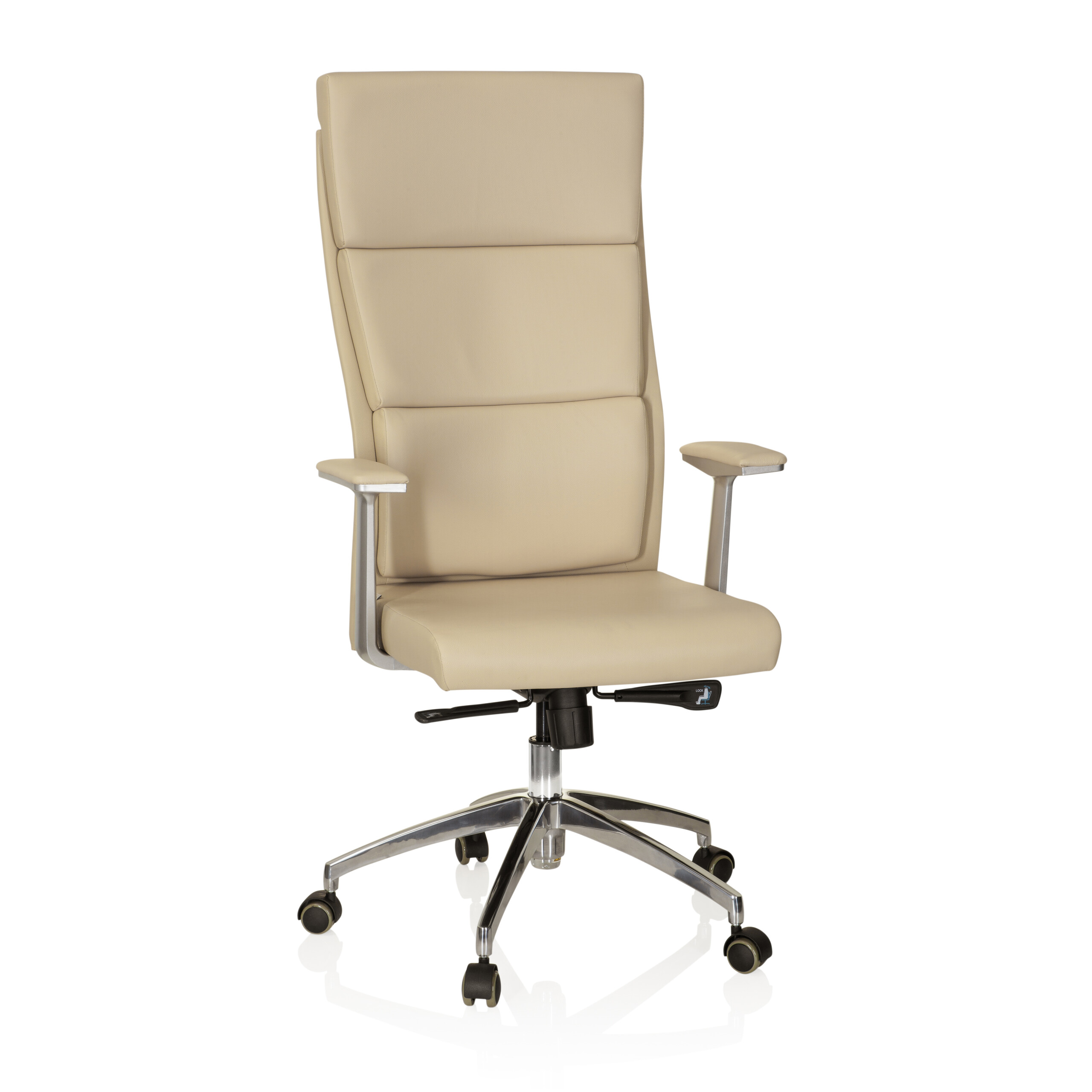 Bürostuhl Drehstuhl Schreibtischstuhl Chefsessel Leder XXL MONZA 20 hjh OFFICE - Bild 6 von 34