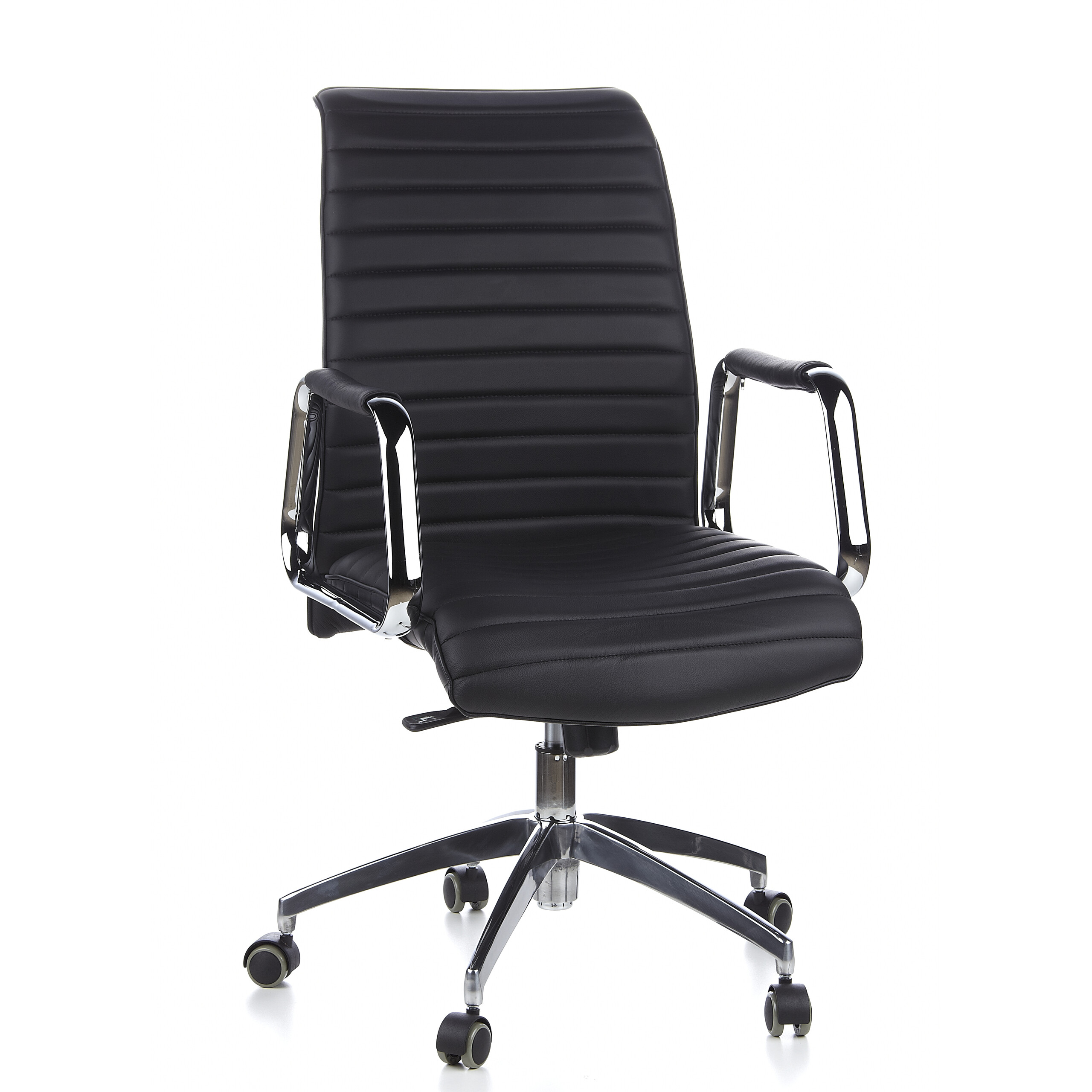 Bürostuhl Drehstuhl Leder Chefsessel Schreibtischstuhl ASPERA 10 hjh OFFICE - Bild 29 von 35