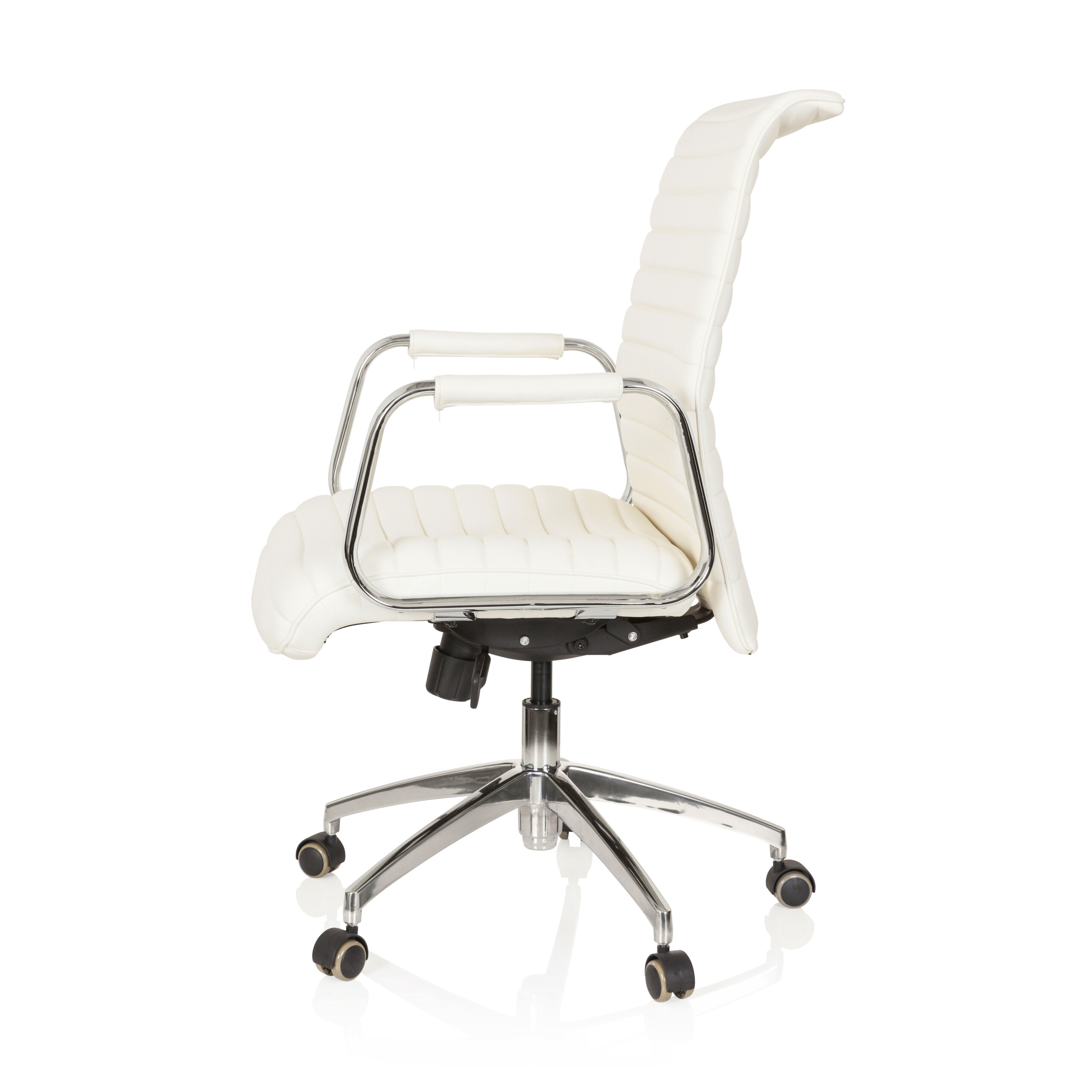 Bürostuhl Drehstuhl Leder Chefsessel Schreibtischstuhl ASPERA 10 hjh OFFICE - Bild 26 von 35