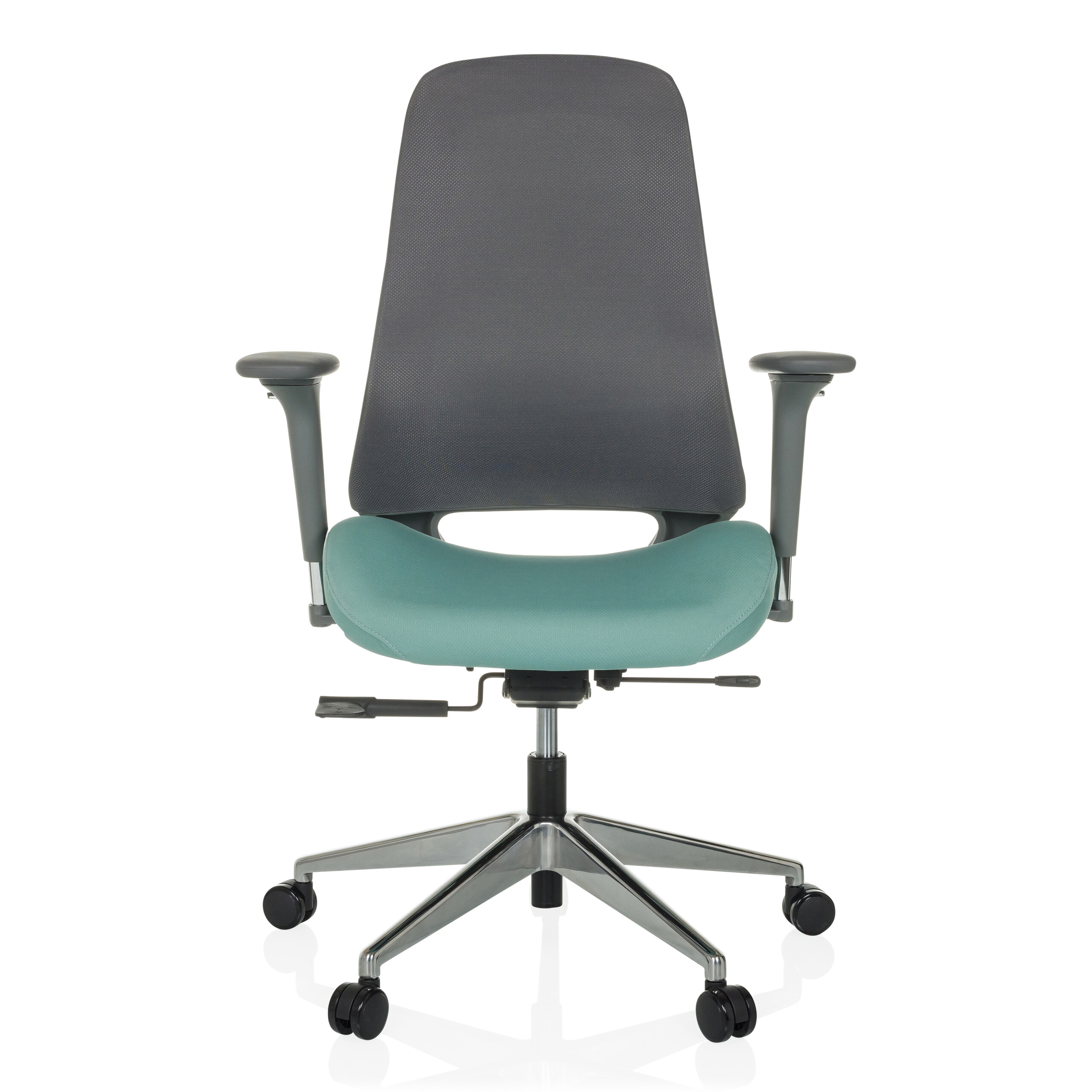 Bürostuhl ergonomisch geformt Muldensitz Drehstuhl Schreibtischstuhl hjh OFFICE - Bild 24 von 35