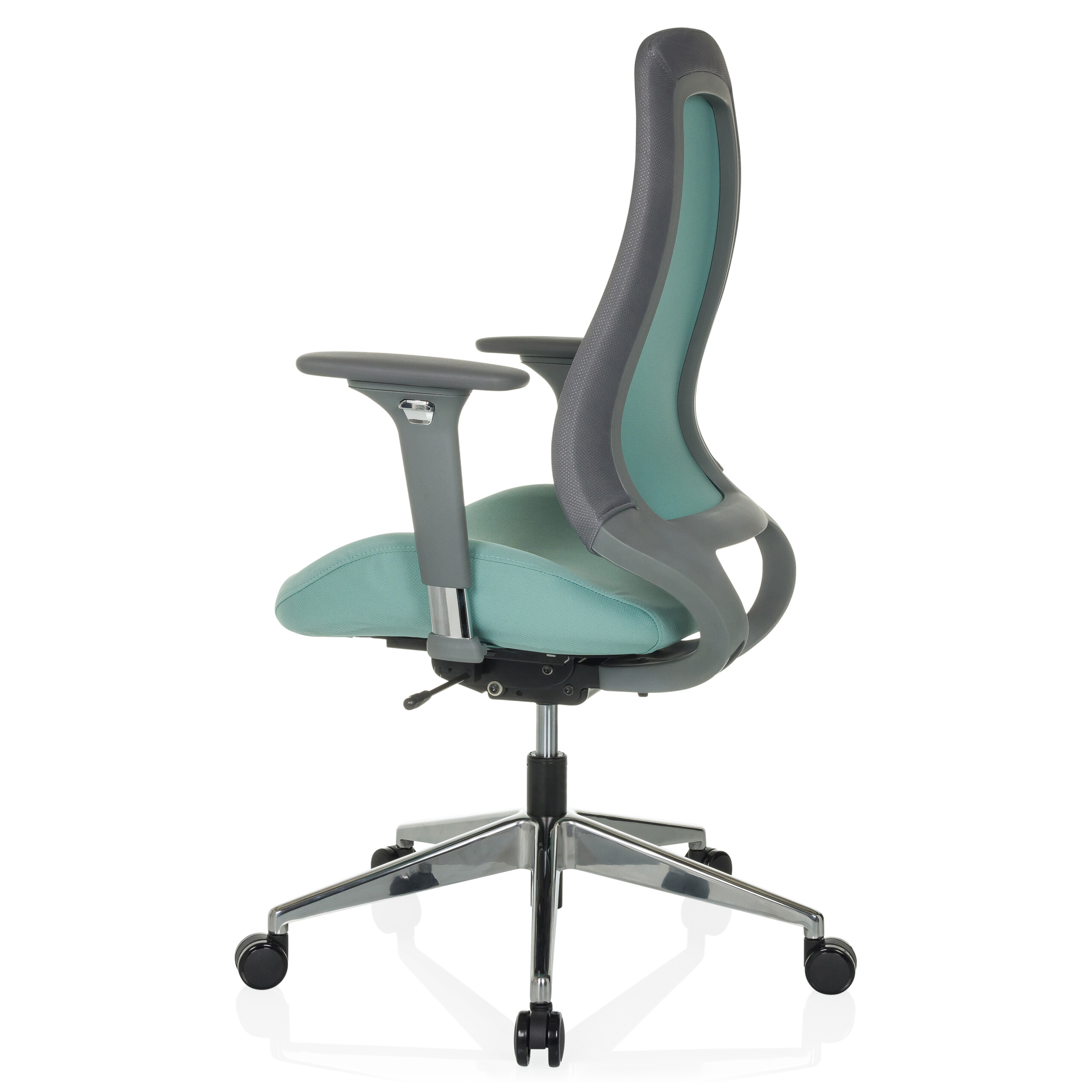 Bürostuhl ergonomisch geformt Muldensitz Drehstuhl Schreibtischstuhl hjh OFFICE - Bild 23 von 35