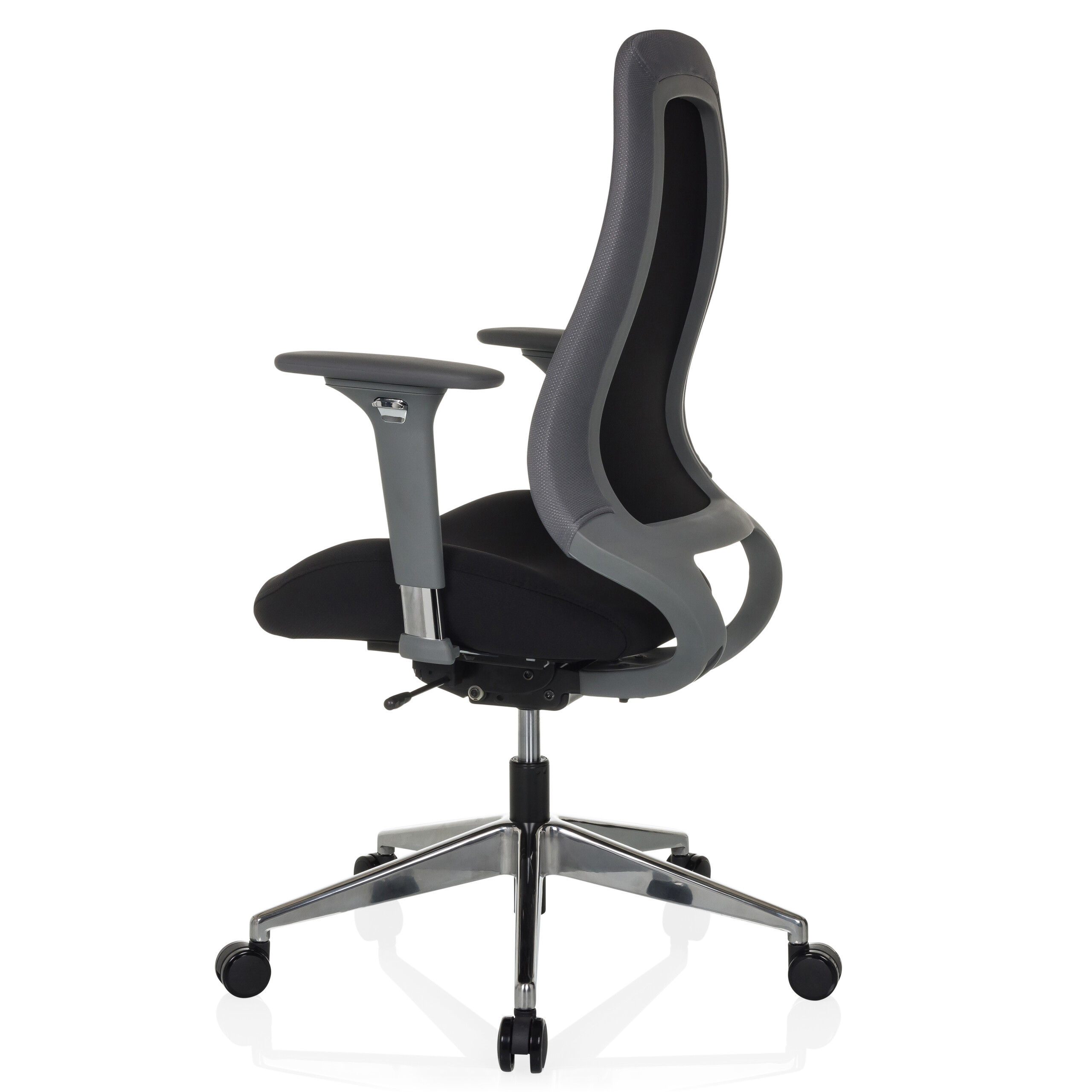 Bürostuhl ergonomisch geformt Muldensitz Drehstuhl Schreibtischstuhl hjh OFFICE - Bild 34 von 35
