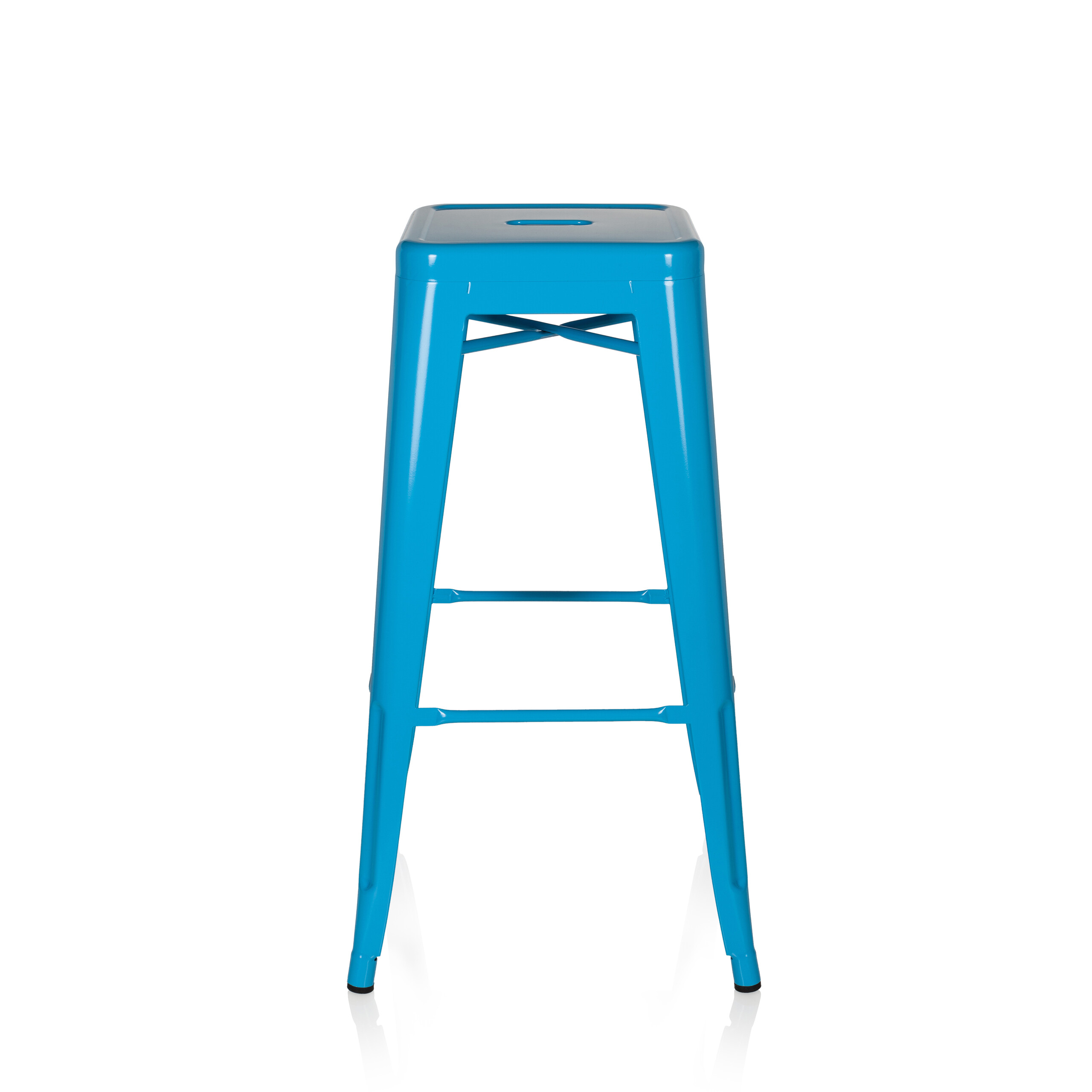 Taburete de bar taburete de bar taburete silla de bar metal industrial alta estabilidad bar cocina - Imagen 41 de 120