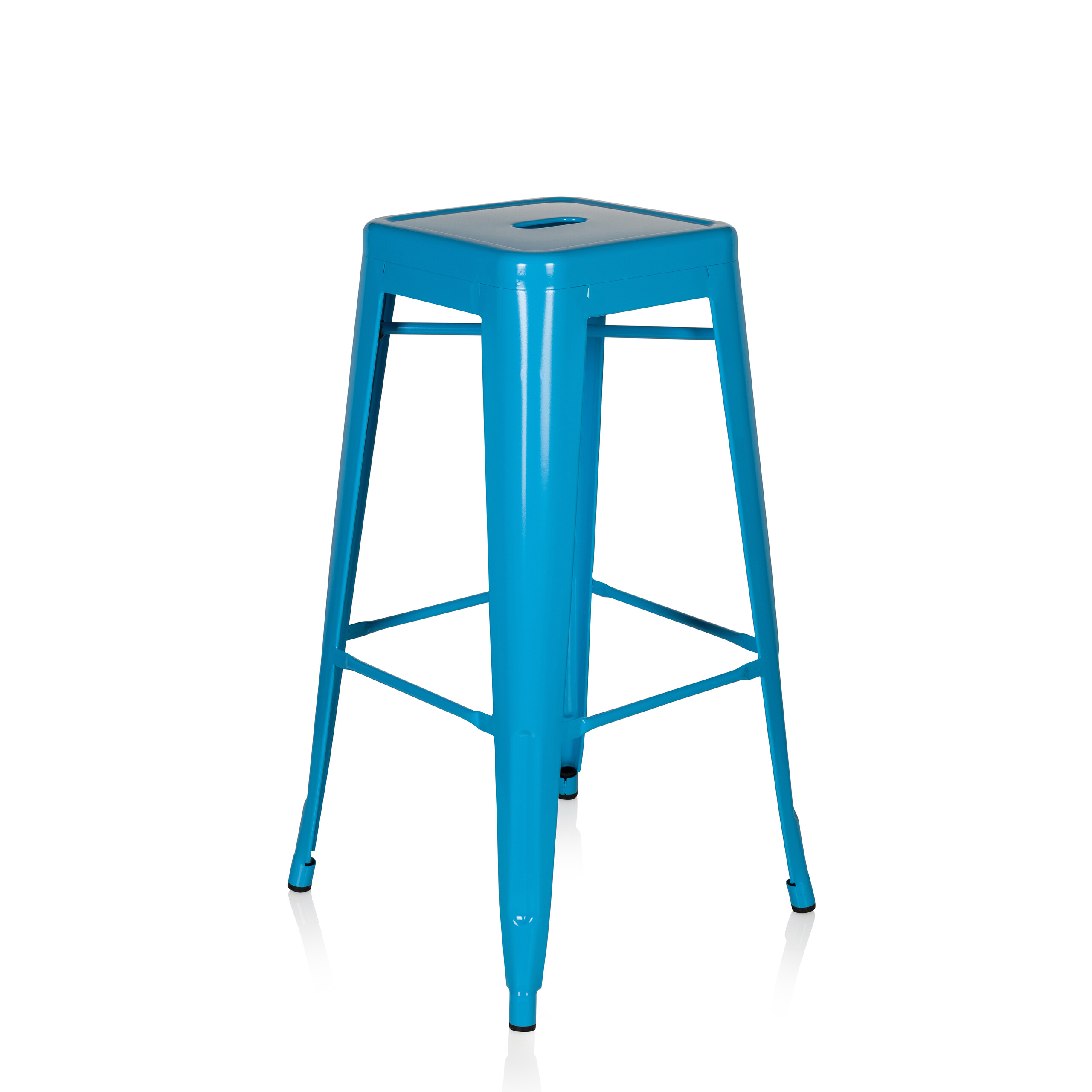 Taburete de bar taburete de bar taburete silla de bar metal industrial alta estabilidad bar cocina - Imagen 38 de 120