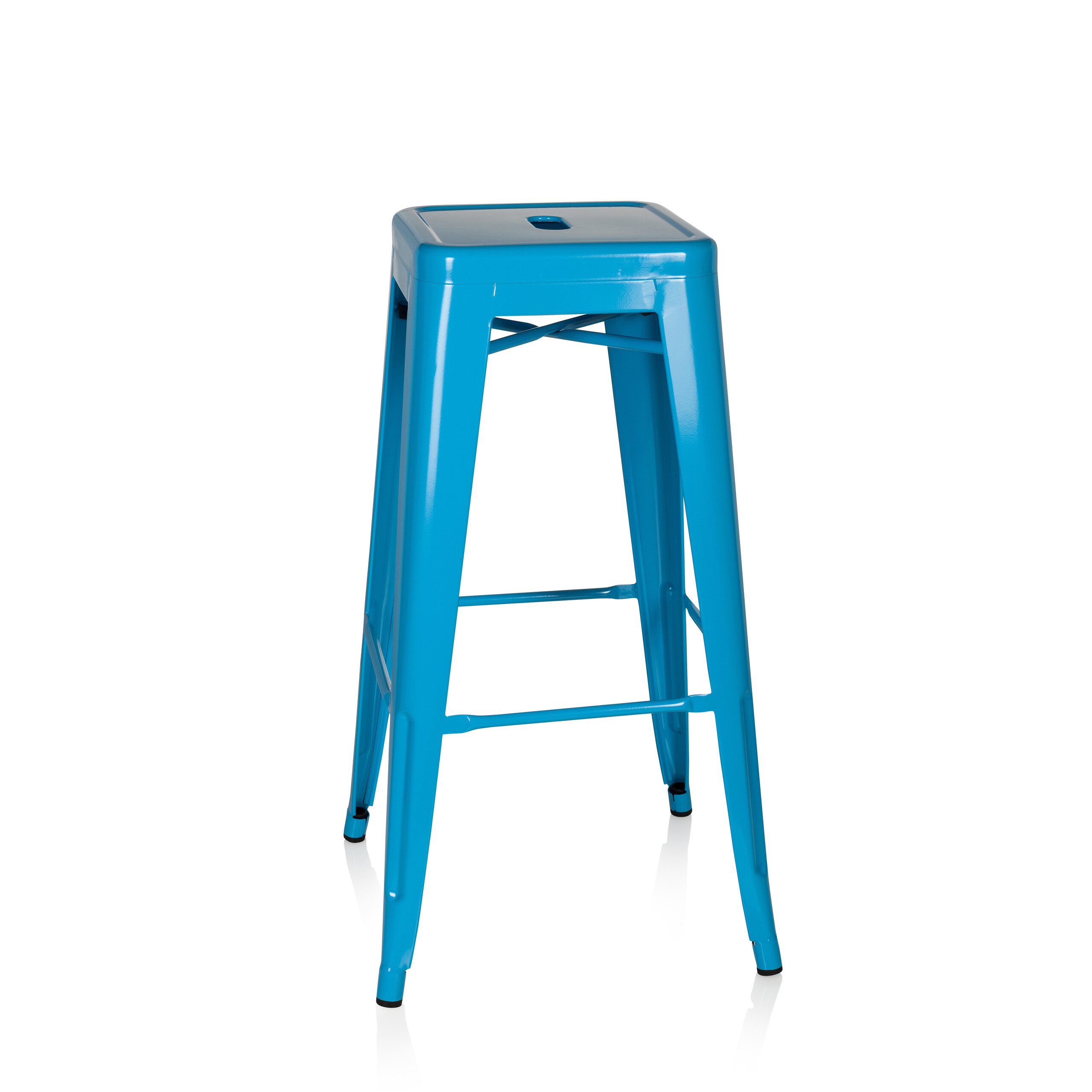 Taburete de bar taburete de bar taburete silla de bar metal industrial alta estabilidad bar cocina - Imagen 39 de 120