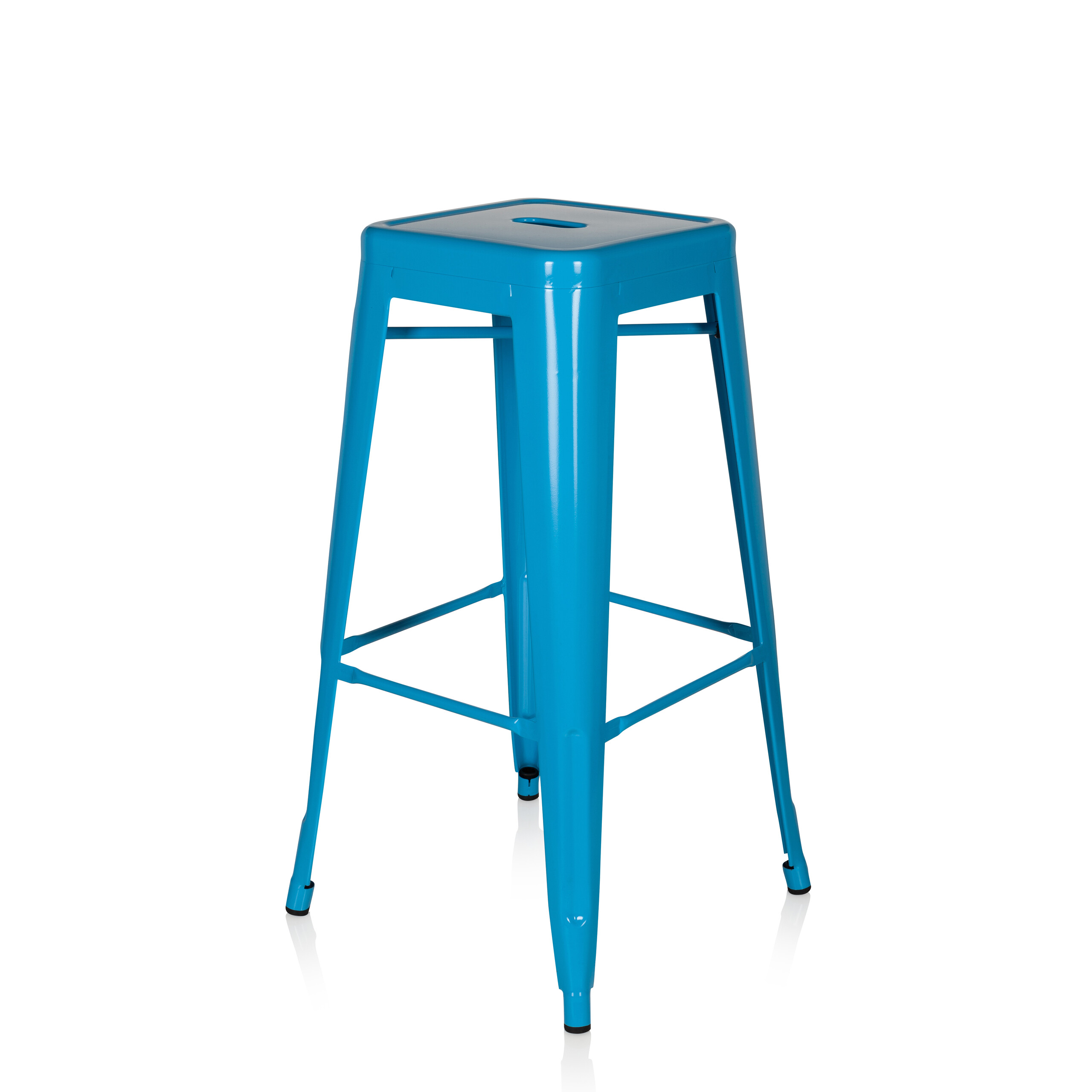 Taburete de bar taburete de bar taburete silla de bar metal industrial alta estabilidad bar cocina - Imagen 40 de 120