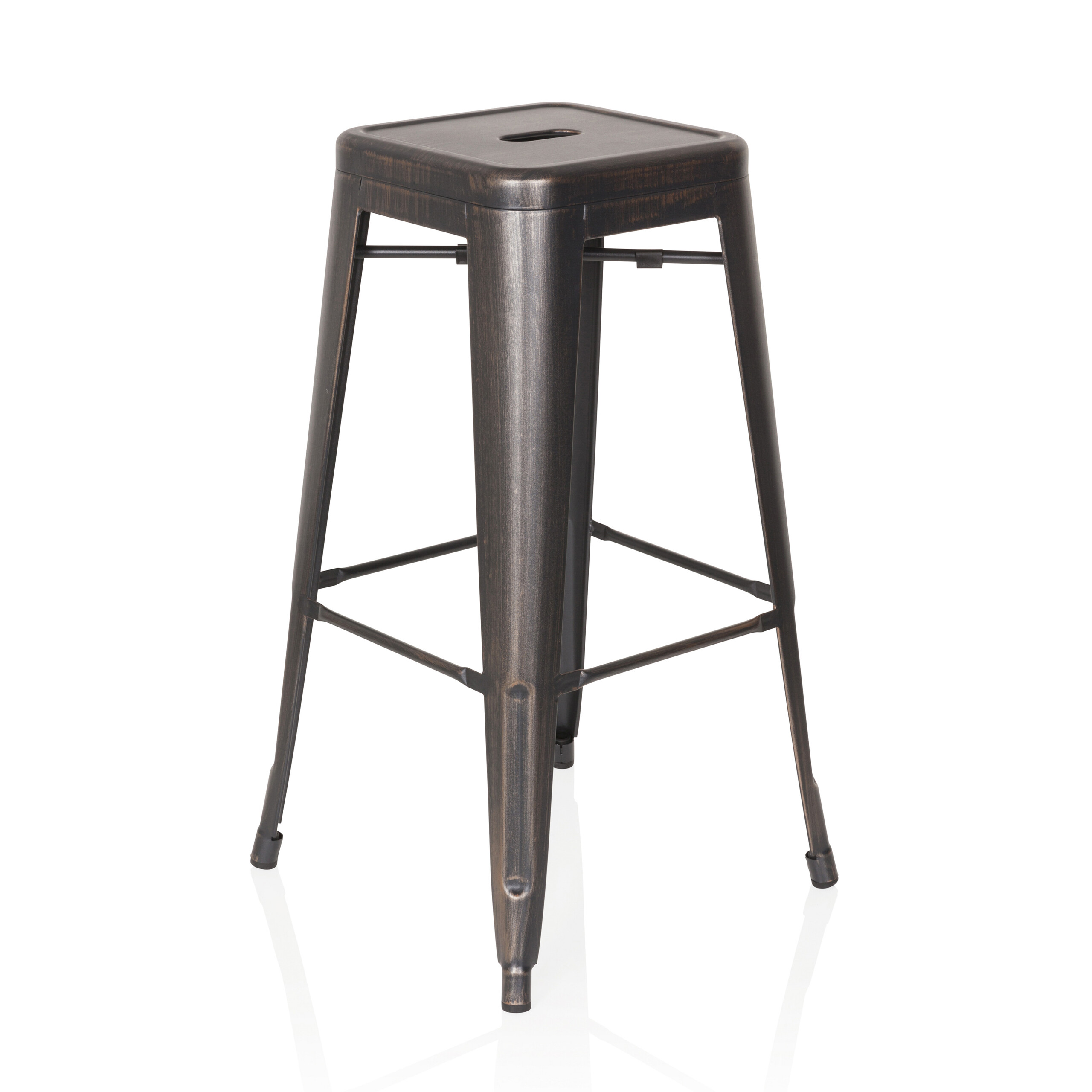 Taburete de bar taburete de bar taburete silla de bar metal industrial alta estabilidad bar cocina - Imagen 107 de 120