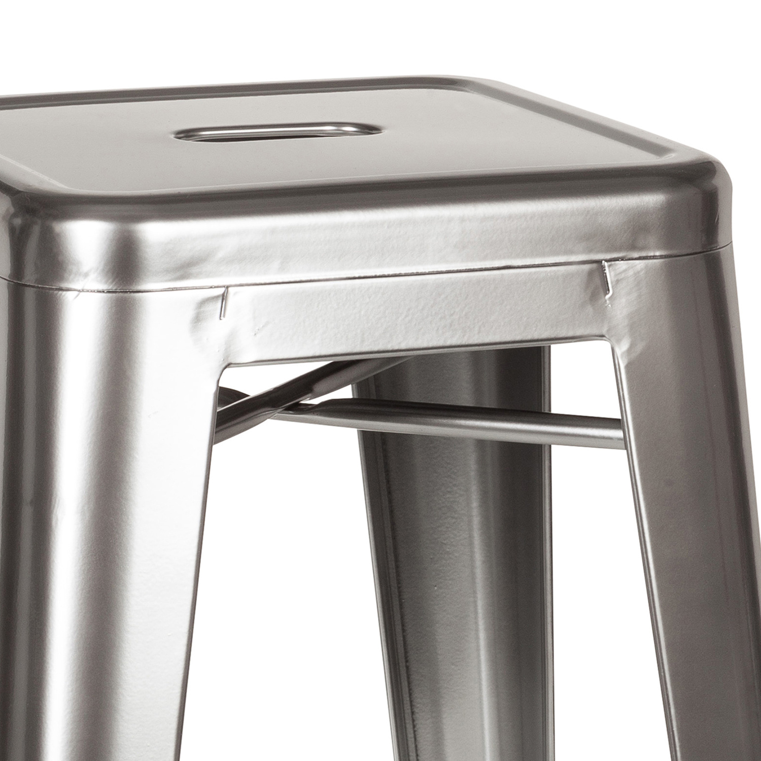 Taburete de bar taburete de bar taburete silla de bar metal industrial alta estabilidad bar cocina - Imagen 61 de 120