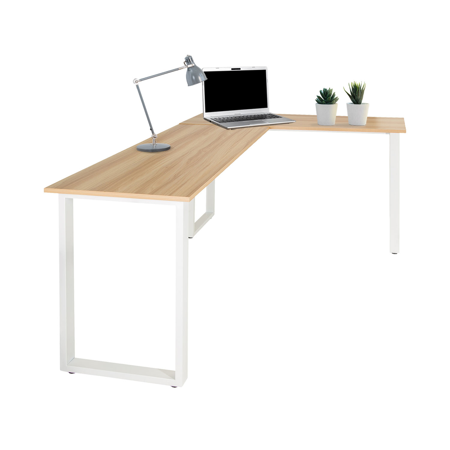 Computertisch Eckschreibtisch Winkelschreibtisch 165x120cm WORKSPACE BASIC I - Bild 11 von 40