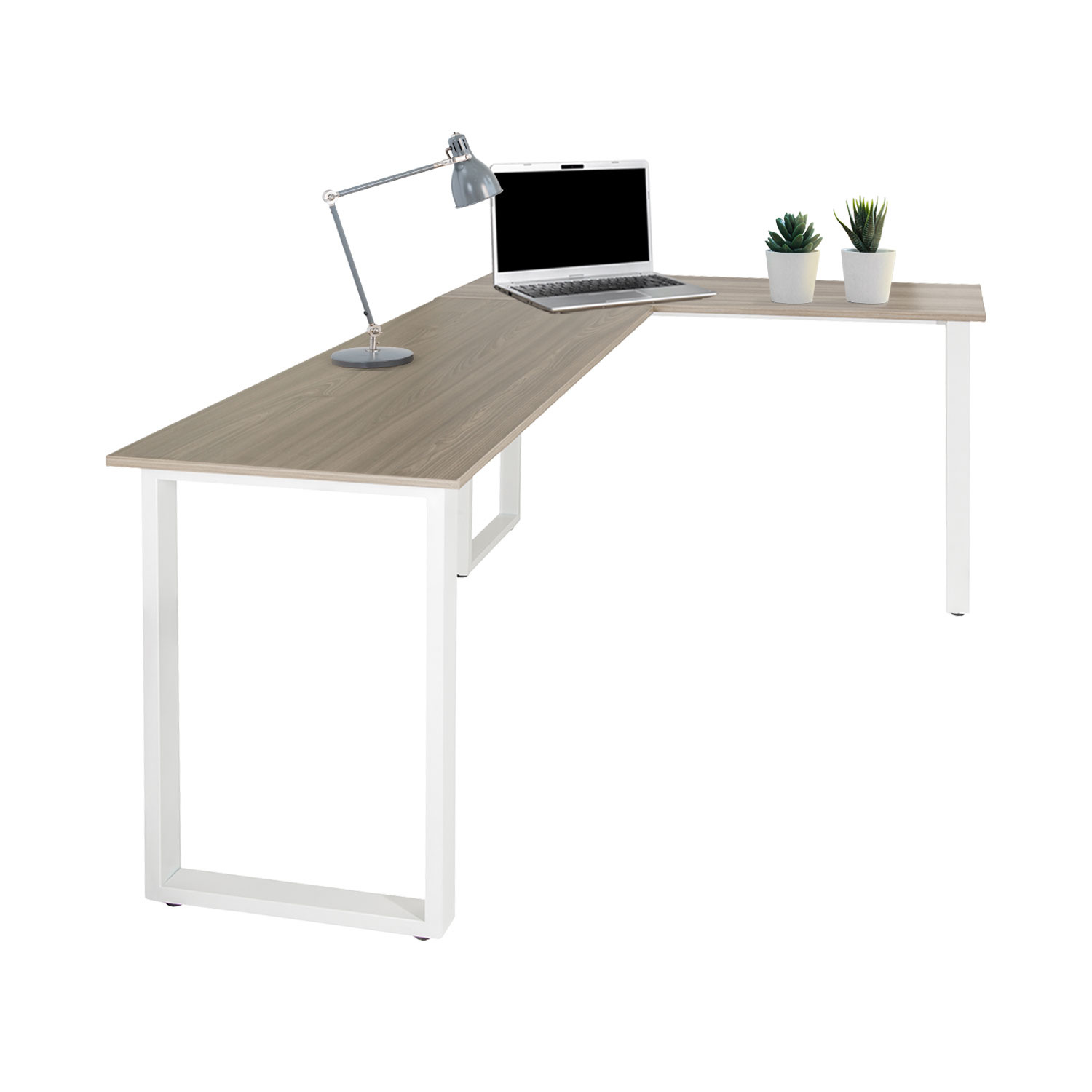 Computertisch Eckschreibtisch Winkelschreibtisch 165x120cm WORKSPACE BASIC I - Bild 21 von 40